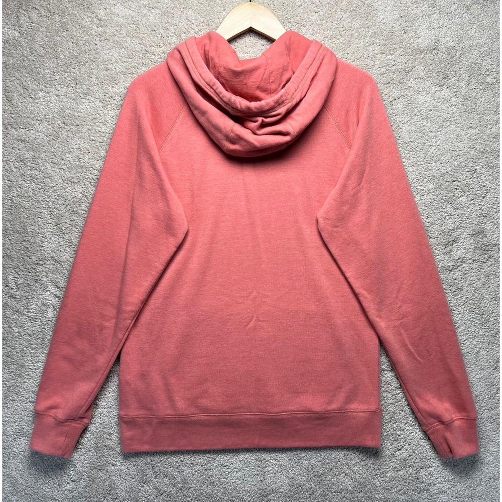 The North Face Womens Hoodie Coral Pink Pullover Hooded Sweatshirt Large - Picture 3 of 11